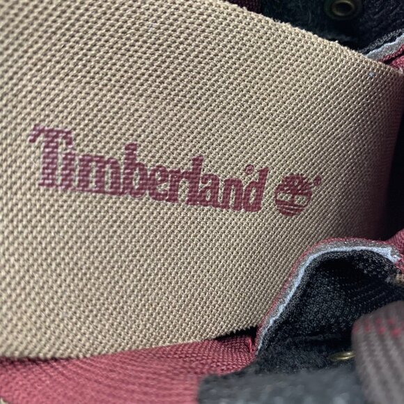 Timberland Norwood Womens Size 9.5M Brown/Red Mid Waterproof Hiking Boots - Picture 9 of 10